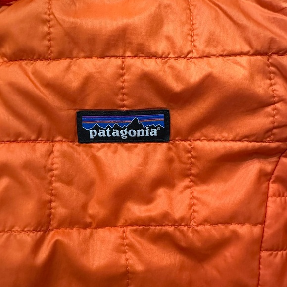 Patagonia Orange Quilted Jacket - Picture 4 of 4
